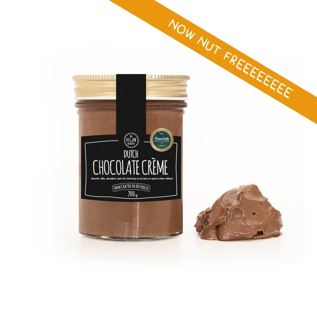 The Vegan Dairy (Nut Free) Dutch Chocolate Crème 200g – La Vida Vegan