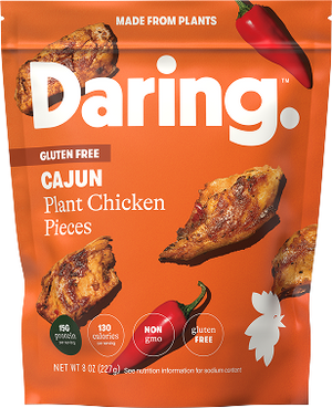 Daring GF Cajun Plant Chicken Pieces 227g