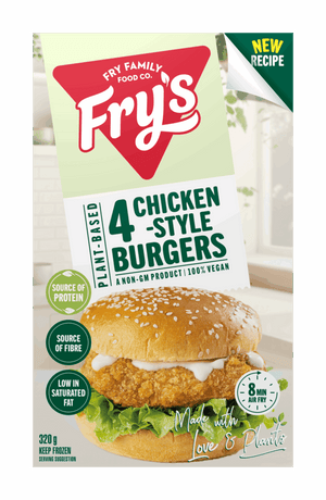 Fry’s Chicken-Style Burgers 320g (4pk)