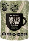 Hart & Soul All Nat. Super Grain & Veg Soup Cup Sachet G/F Vegan 100g