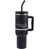 Ever Eco Insulated Tumbler w/ Handle & Straw (Onyx) 1.18L