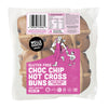 Well & Good (G/F) Hot Cross Buns 4pk - Choc Chip