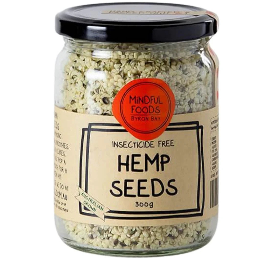 Mindful Foods Insecticide Free Hemp Seeds (Tasmanian) 300g – La Vida Vegan