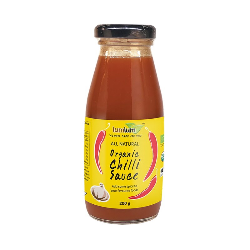 Lum Lum Organic (GF) Chilli Sauce 200g – La Vida Vegan