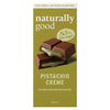 Naturally Good Filled Chocolate Block - Pistachio Creme 100g