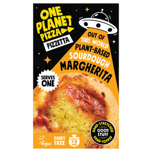 One Planet Pizza Sourdough Margherita Pizzetta 185g