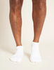 Boody Men's Low Cut Cushioned Sneaker Socks White 6-11