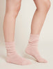 Boody Women's Chunky Bed Socks Dusty Pink Marl (One Size)