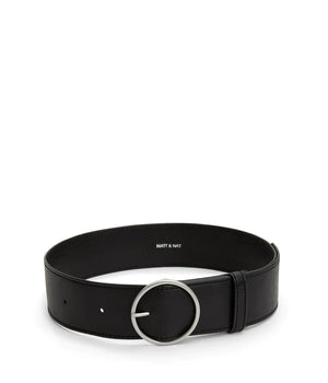 Matt & Nat Ora Women's Vegan Wide Belt Small Black