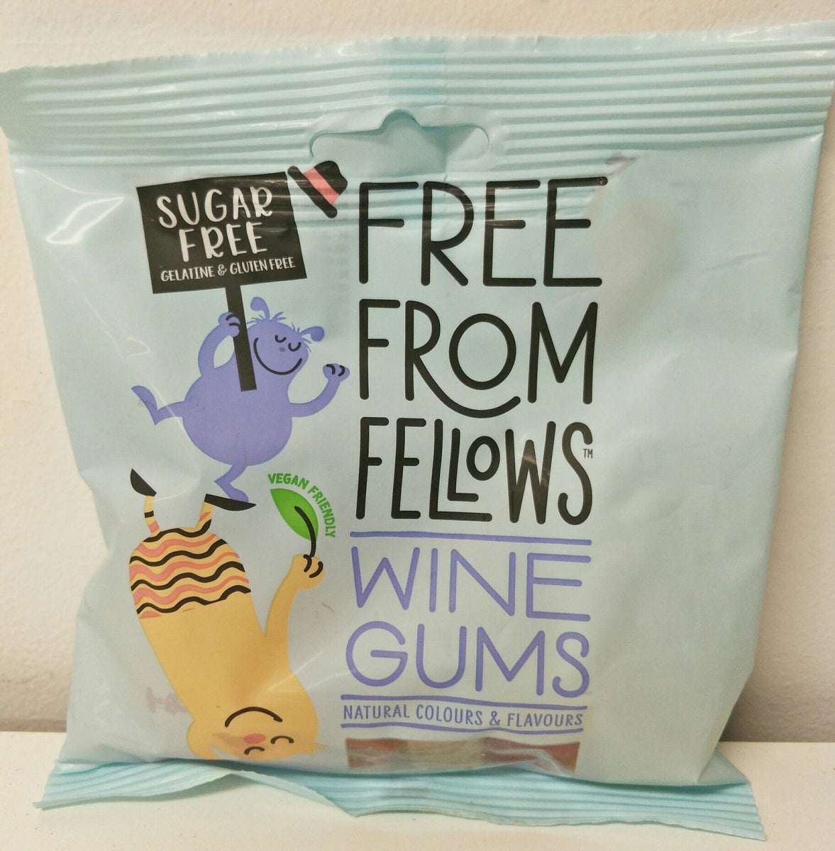 Free From Fellows Sugar Free Wine Gums 100g La Vida Vegan