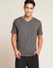 Boody Men's V-Neck T-Shirt Dark Marl (XL)