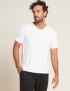 Boody Men's V-Neck T-Shirt (L) White