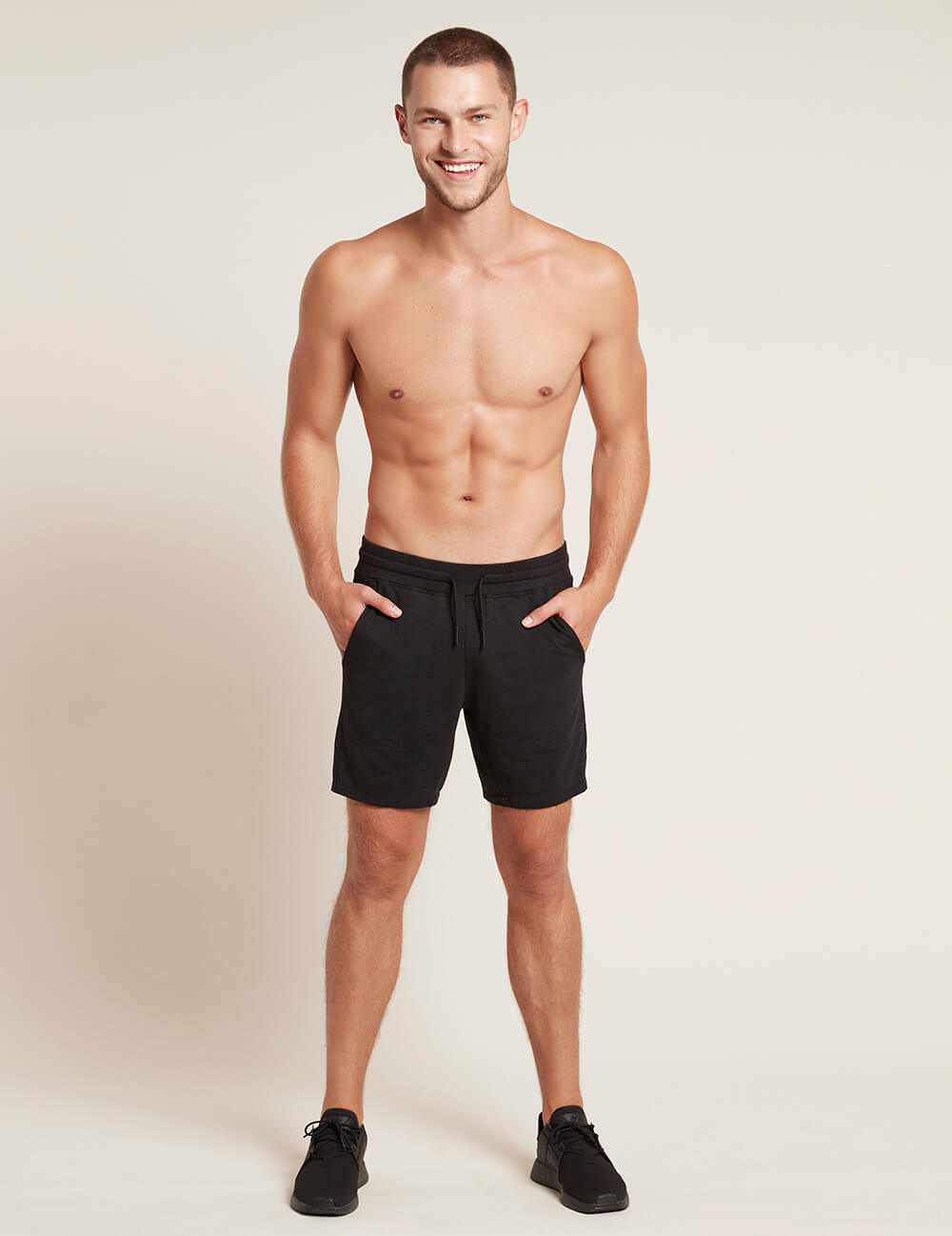 Boody Men's Weekend Sweat Shorts Black (S) – La Vida Vegan
