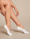 Boody Women's Hidden Socks 3-9 White