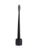 The Natural Family Co Bio Toothbrush & Stand Pirate Black
