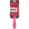 Bass Bamboo Bio-Flex Detangler Hair Brush Pink