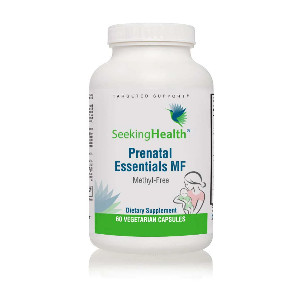 Seeking Health Prenatal Essentials MF 60 Capsules – La Vida Vegan
