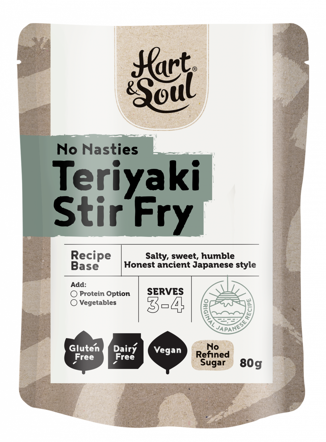 Hart & Soul No Nasties Teriyaki Stir Fry Recipe Base 80g